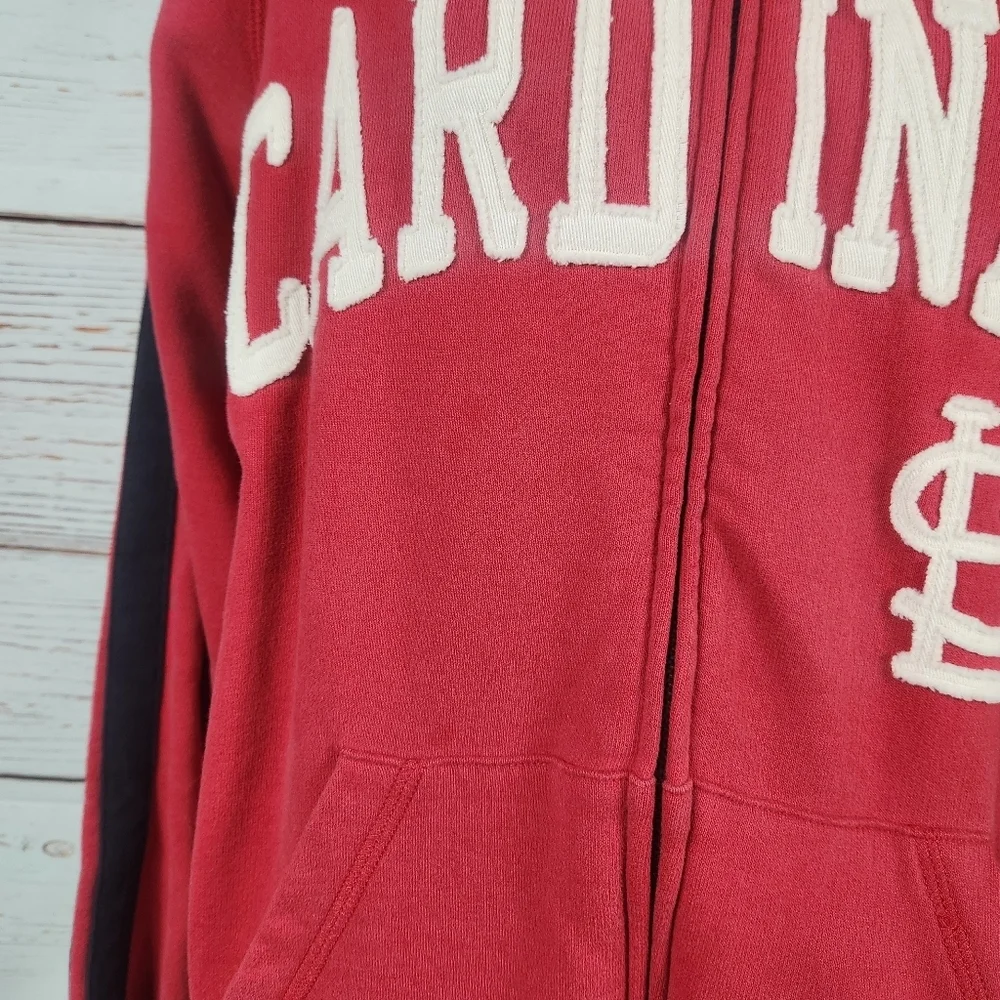 St. Louis Cardinals Banner Supply Co. Track Jacket Zip Up Men’s XL Unisex - Picture 4 of 7